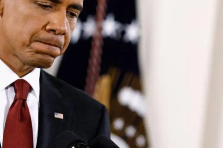 Obama estuda mudanças na equipe após o que classificou como uma "surra" das urnas (Chip Somodevilla/Getty Images)