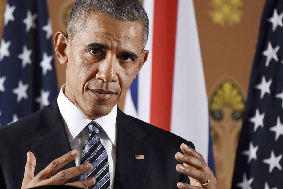 "Eu gosto de Churchill", diz Obama ao prefeito de Londres