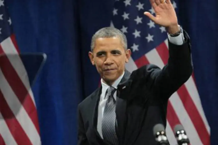 O comparecimento virtual será realizado uma semana depois de Obama pronunciar o discurso sobre o Estado da Nação (Scott Olson/Getty Images/AFP)