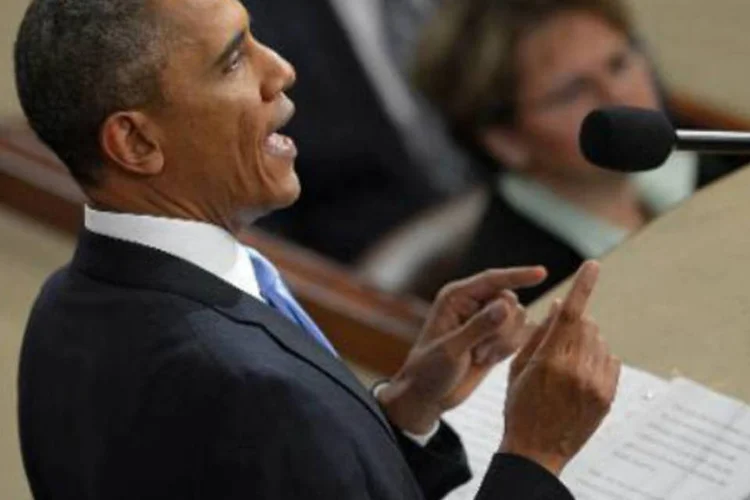 
	Barack Obama: pela nova pol&iacute;tica do governo de Obama, americanos suspeitos de atos terroristas no exterior apenas podem ser eliminados pelo ex&eacute;rcito, n&atilde;o pela CIA
 (Brendan Smialowski/AFP)