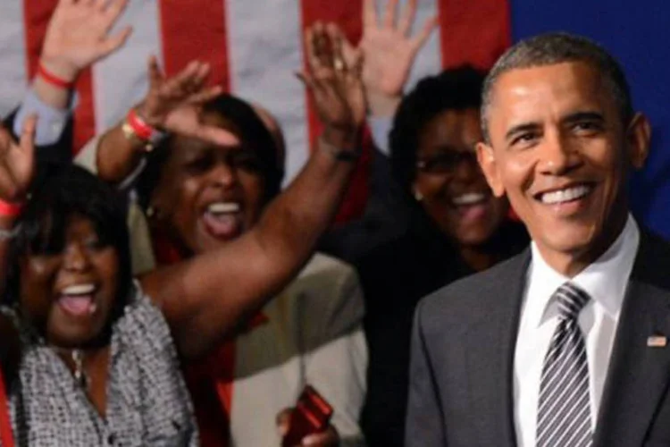 
	Entre os executivos dos EUA, no entanto, uma ligeira maioria considera Romney melhor que Obama
 (Jewel Samad/AFP)