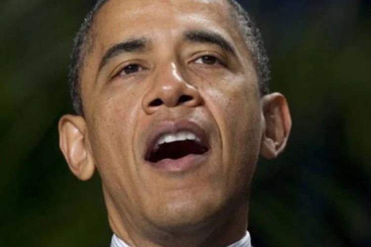 Barack Obama: durante o discurso na VFW, Obama enumerou as promessas eleitorais que fez para fortalecer as Forças Armadas dos EUA (Saul Loeb/AFP)