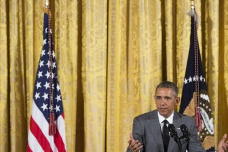 Barack Obama: com essa atitude, "acredito que a Ásia será menos próspera e a região do Pacífico será menos próspera", diz Obama (Saul Loeb/AFP)