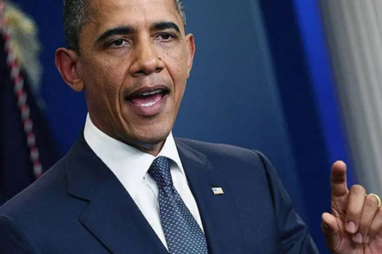 Barack Obama: os ricos devem pagar sua "parte" (Win McNamee/Getty Images/AFP)