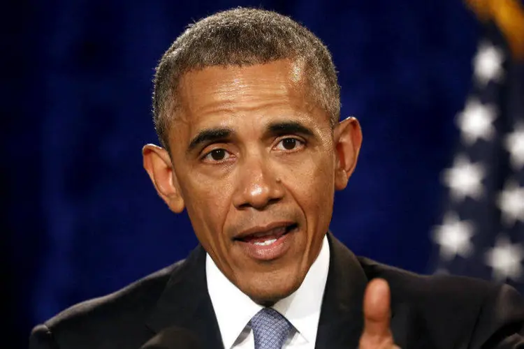 O presidente dos Estados Unidos, Barack Obama: "se não escrevermos as regras, a China as escreverá naquela região" (Jonathan Ernst/Reuters)