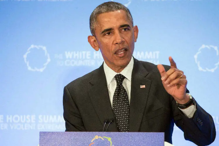 O presidente americano, Barack Obama: "o pensamento de que o Ocidente está em guerra com o Islã é uma mentira feia" (Joshua Roberts/Reuters)
