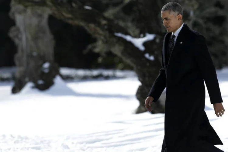 
	Obama: &quot;A ideia de que o Ocidente est&aacute; em guerra com o Isl&atilde; &eacute; uma mentira&quot;
 (Gary Cameron/Reuters)
