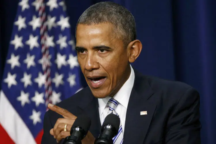 O presidente dos Estados Unidos, Barack Obama: Obama afirmou que o seu país está em guerra contra aqueles que perverteram o islã (Kevin Lamarque/Reuters)
