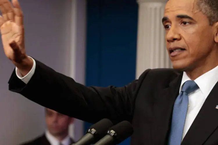 Barack Obama, presidente dos EUA: com dívida atual, governo "funciona" até 2 de agosto (Chip Somodevilla/Getty Images)