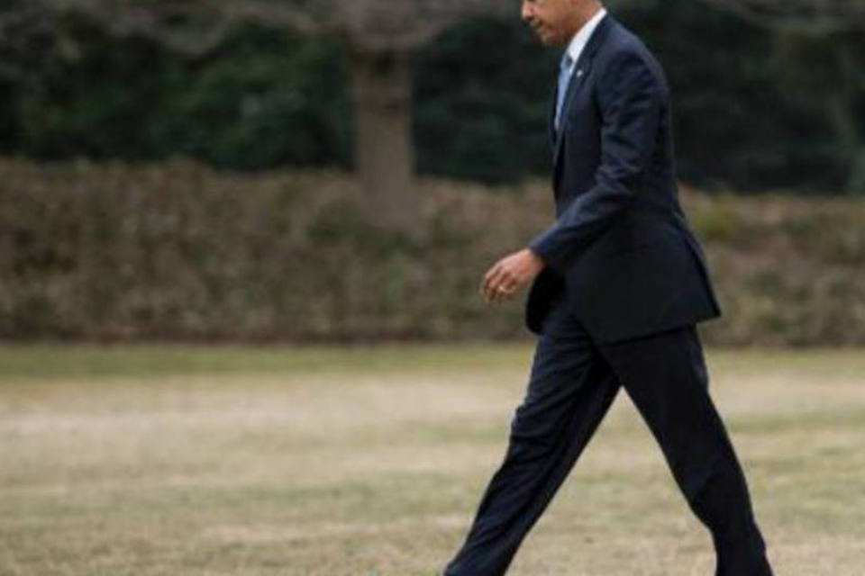 Obama e homem armado dividiram mesmo elevador