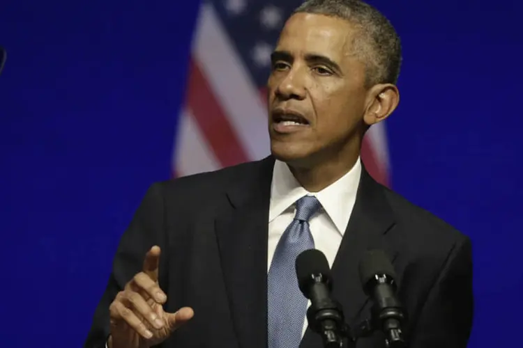
	Barack Obama: presidente parabenizou a Esc&oacute;cia pelo referendo &quot;apaixonado, mas pac&iacute;fico&quot;
 (Ints Kalnins/Reuters)