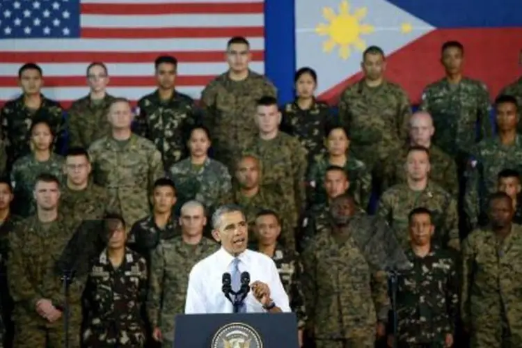 Barack Obama: viagem asiática de Obama passou por 4 países que registram momentos de tensão com a China (Noel Celis/AFP)