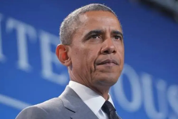 
	Barack Obama: presidente disse ontem que iria tomar medidas &quot;muito em breve&quot;
 (Mandel Ngan/AFP)