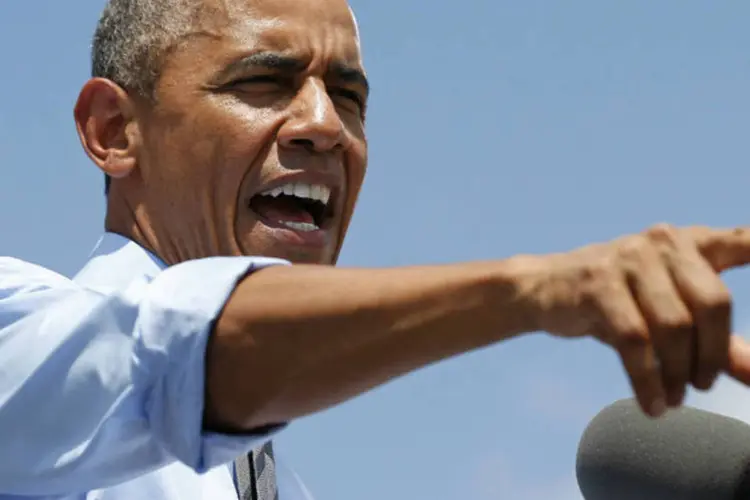 
	Barack Obama, presidente americano: &quot;justi&ccedil;a ser&aacute; feita&quot;
 (Kevin Lamarque/Reuters)