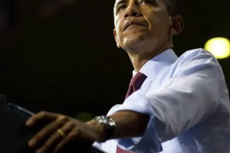 Se as eleições fossem nesta semana, Obama obteria 46% dos votos (Jim Watson/AFP)