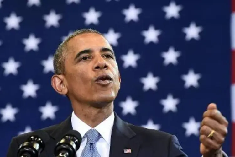 Barack Obama: Rússia tem "uma influência direta sobre os separatistas", disse (Jewel Samad/AFP)