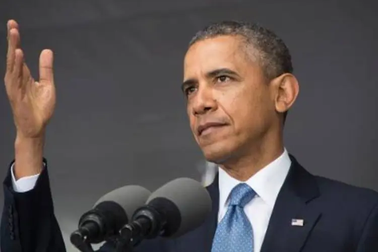 
	Barack Obama: plano de Obama foi recebido com festa por grupos LGBT
 (Jim Watson/AFP)