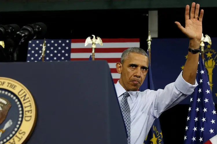 
	Barack Obama: &quot;As principais hist&oacute;rias que os republicanos t&ecirc;m contado n&atilde;o s&atilde;o sustentadas pelos fatos&quot;
 (Kevin Lamarque / Reuters)