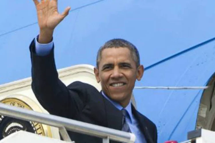 Barack Obama: decisão do presidente russo de deslocar forças militares na fronteira pode ser "simplesmente um esforço para intimidar a Ucrânia", disse (Saul Loeb/AFP)