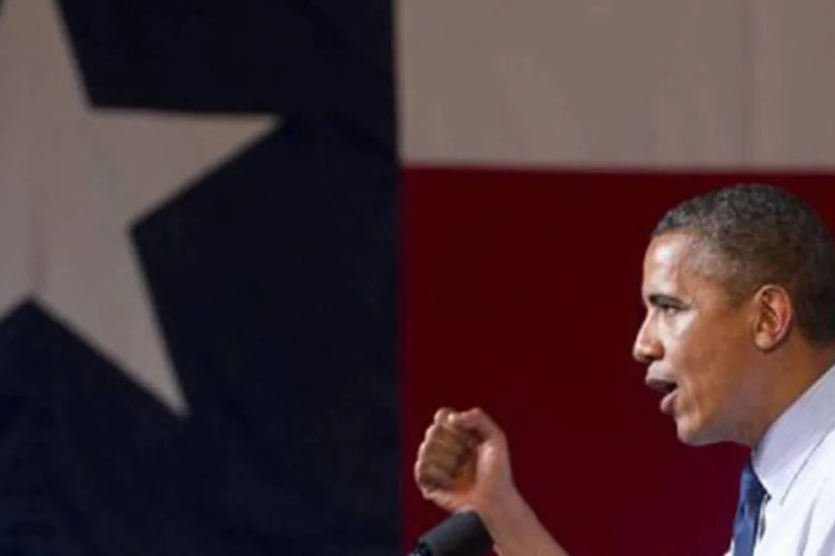 Barack Obama: Os russos depositaram um outro projeto de resolução para prorrogar a missão de observadores internacionais, mas sem ameaça de sanções (©AFP / Saul Loeb)