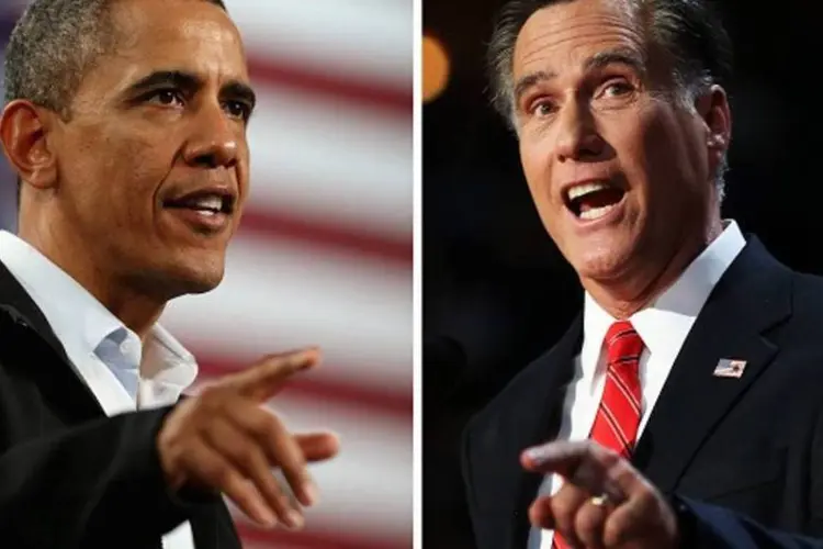 
	Barack Obama e Mitt Romney: as elei&ccedil;&otilde;es americanas acontecem nesta ter&ccedil;a-feira
 (Getty Images)
