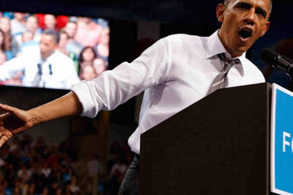 Obama parabeniza Romney por "campanha animada"