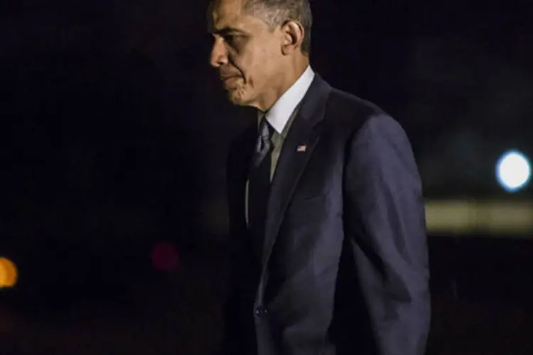 Barack Obama: presidente visita Newtown, cidade arrasada pela morte de 26 pessoas (Getty Images)