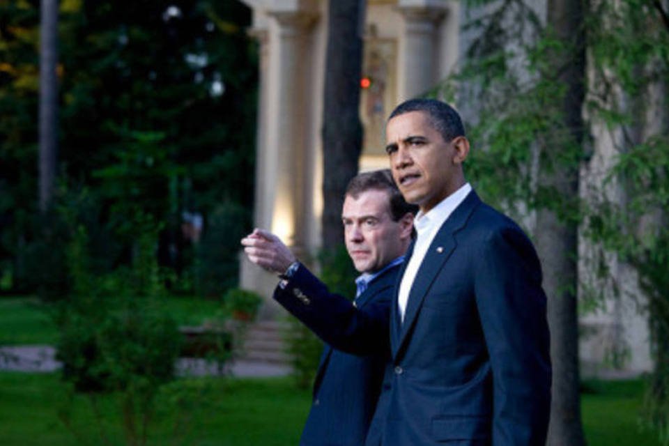 Twitter de Medvedev tem Obama e mais 50 mil