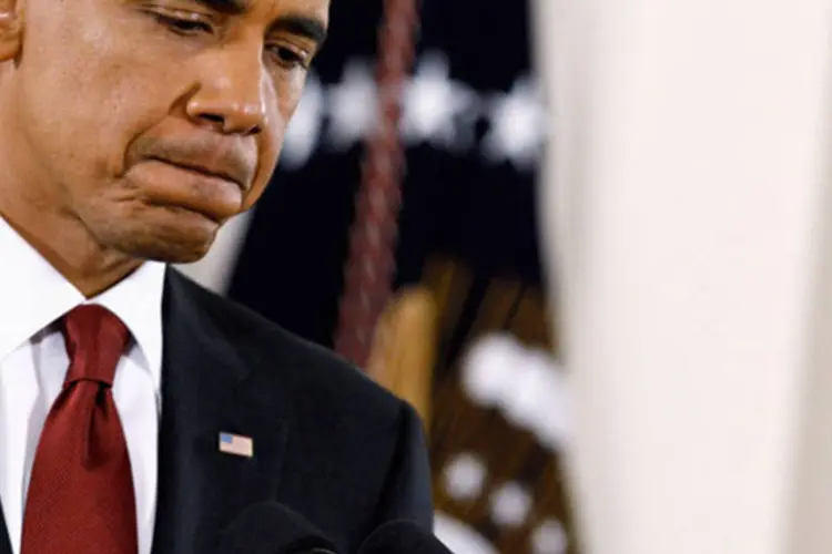 Obama: a oposição republicana é ferozmente contra qualquer tipo de ajuda governamental (Chip Somodevilla/Getty Images)