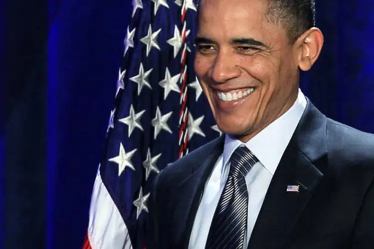 
	Barack Obama: &quot;nossa economia se recuperou e mais r&aacute;pido que a de nenhuma outra&quot;
 (Mark Wilson/Getty Images)
