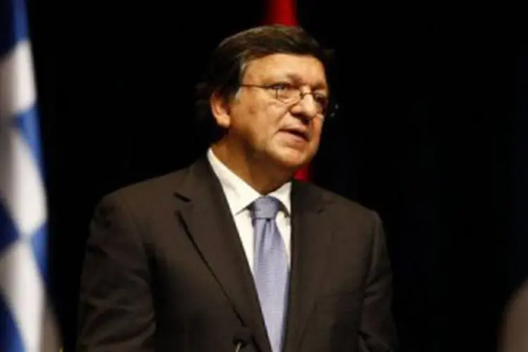 "A Europa necessita de compromissos", disse Barroso durante um fórum em Bruxelas, três dias antes da reunião (Kai Pfaffenbach/AFP)