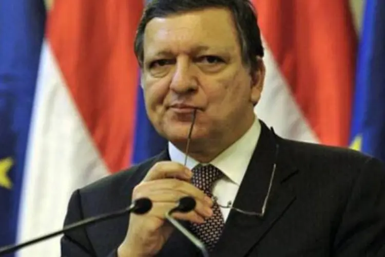 O presidente da Comissão Européia, José Manuel Durão Barroso (Attila Kisbenedek/AFP)