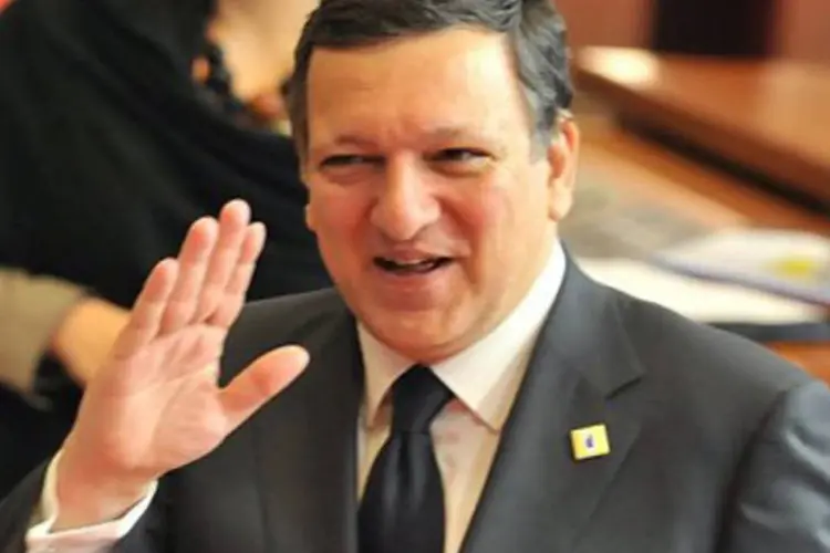 O presidente da Comissão Europeia, José Manuel Durão Barroso (.)