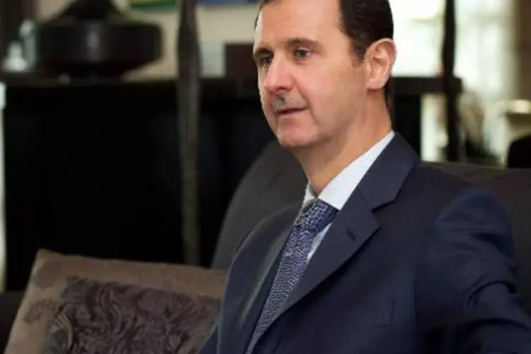 
	O presidente s&iacute;rio Bashar al-Assad: &quot;qualquer aumento no apoio russo &agrave; S&iacute;ria aconteceu e est&aacute; acontecendo como resultado de um pedido do Estado s&iacute;rio&quot;
 (AFP)