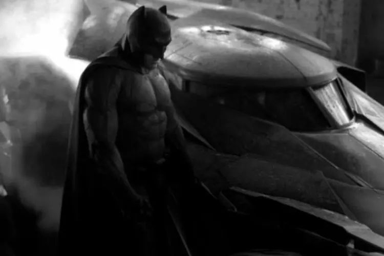 Batman de Ben Affleck: pelo menos duas informações podem ser tiradas da foto (Divulgação/twitter/@ZackSnyder)