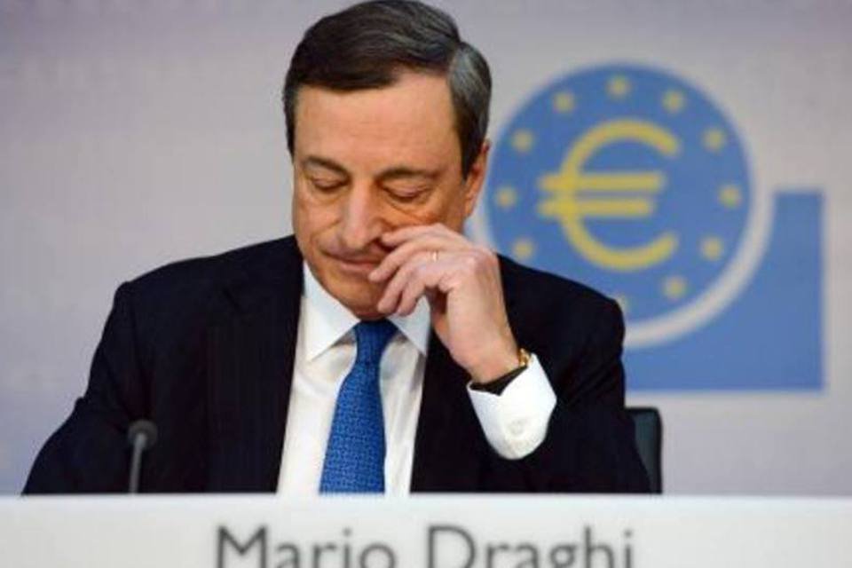Draghi espera compensar início de programa de empréstimos