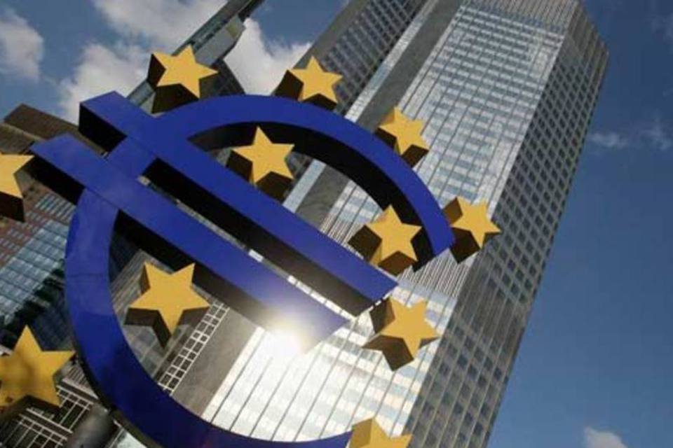Sede do Banco Central Europeu: comissão previu uma contratação de 3,5% para a Grécia
 (Ralph Orlowski/Getty Images)