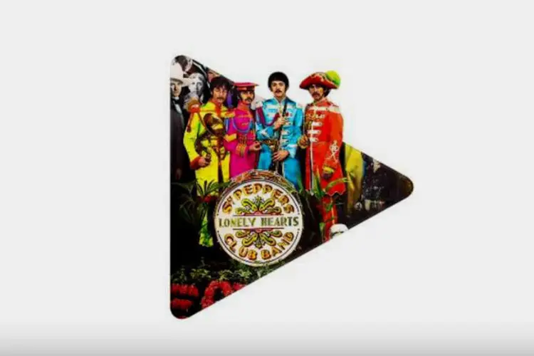
	Comercial &quot;Beatlemania&quot;, feito pelo Google Play para promover a chegada das m&uacute;sicas dos Beatles &agrave;s plataformas de streaming
 (Reprodução/YouTube)