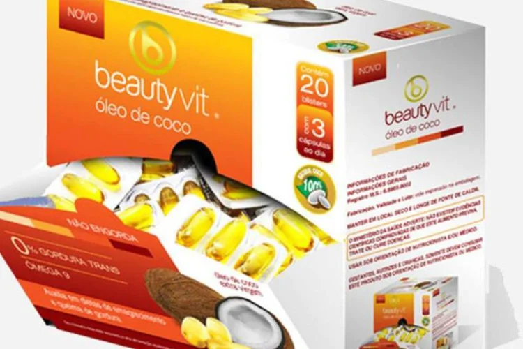 
	C&aacute;psulas de &oacute;leo de coco Beautyvit:&nbsp;Investimento foi de R$ 1 milh&atilde;o e produto chega a 6 mil pontos de venda
 (Divulgação)