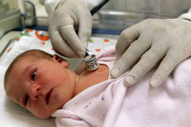 
	Beb&ecirc;: dois beb&ecirc;s nascidos nas &uacute;ltimas semanas passam bem
 (Laszlo Balogh / Reuters)