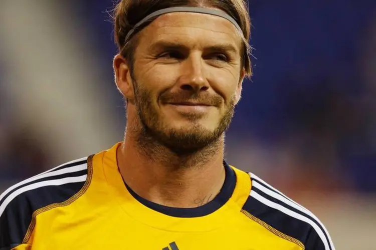O meia David Beckham: "Como londrino, estou orgulhoso de ter desempenhado um pequeno papel em trazer os Jogos para minha casa", disse (Getty Images)
