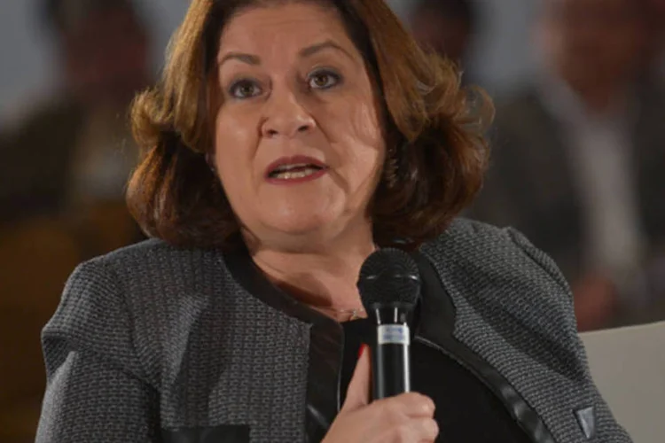 A ministra do Planejamento, Miriam Belchior: a redução das despesas obrigatórias ficou em R$ 5 bilhões. (Elza Fiuza/ABr)