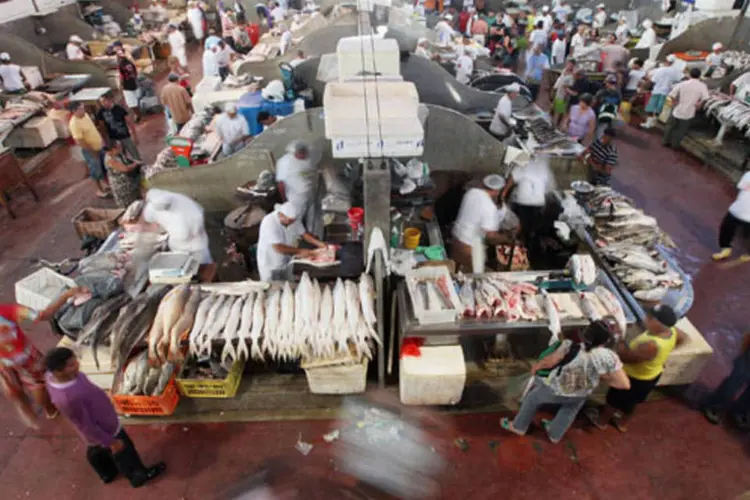 Mercado Ver o Peso, em Belém (PA) (Mario Tama/Getty Images)