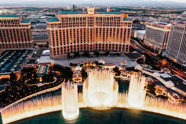Hotel Bellagio, em Las Vegas. (Bellagio/Divulgação)