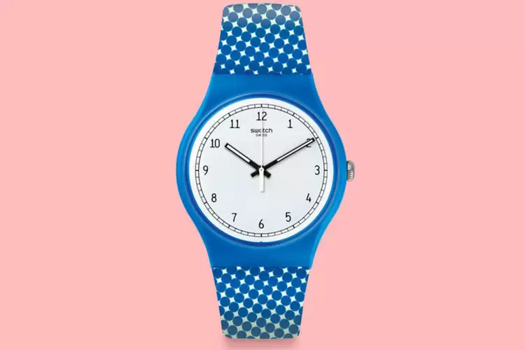 Swatch Bellamy: relógio lançado em parceria com a Visa realiza pagamentos (Divulgação/Swatch)