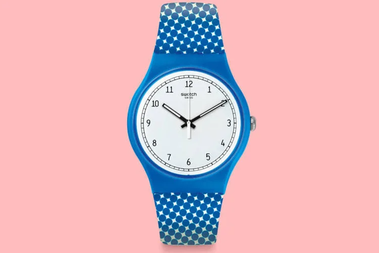 Swatch Bellamy: relógio lançado em parceria com a Visa realiza pagamentos (Divulgação/Swatch)