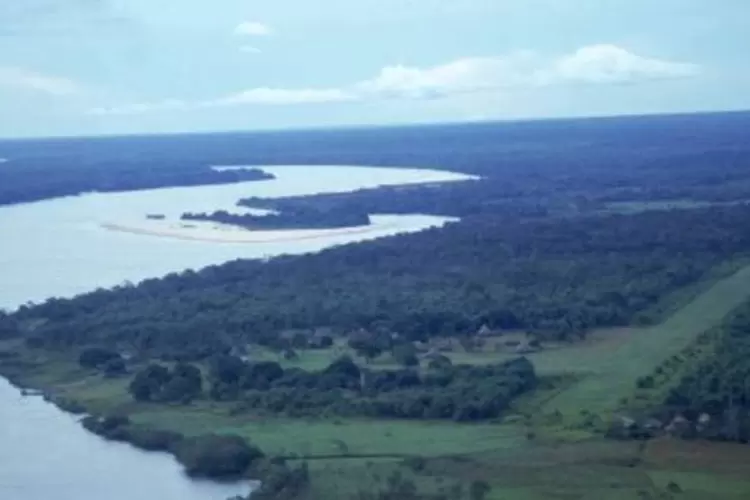 Área do Rio Xingu, no Pará, onde deve ser construída a hidrlétrica de Belo Monte. (.)