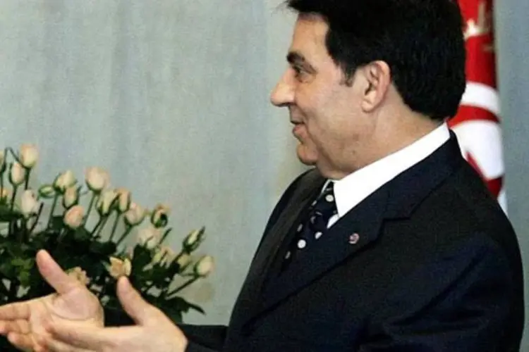 Ben Ali, ex-presidente da Tunísia, também foi condenado por desvio de fundos (Getty Images)