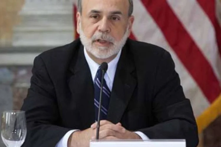 Ben Bernanke, presidente do Fed: suporte adicional para economia dos EUA