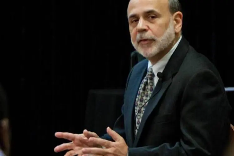 Bernanke, presidente do Fed: 15,8% dos economistas acham o plano danoso à economia (Mark Wallheiser/Getty Images)
